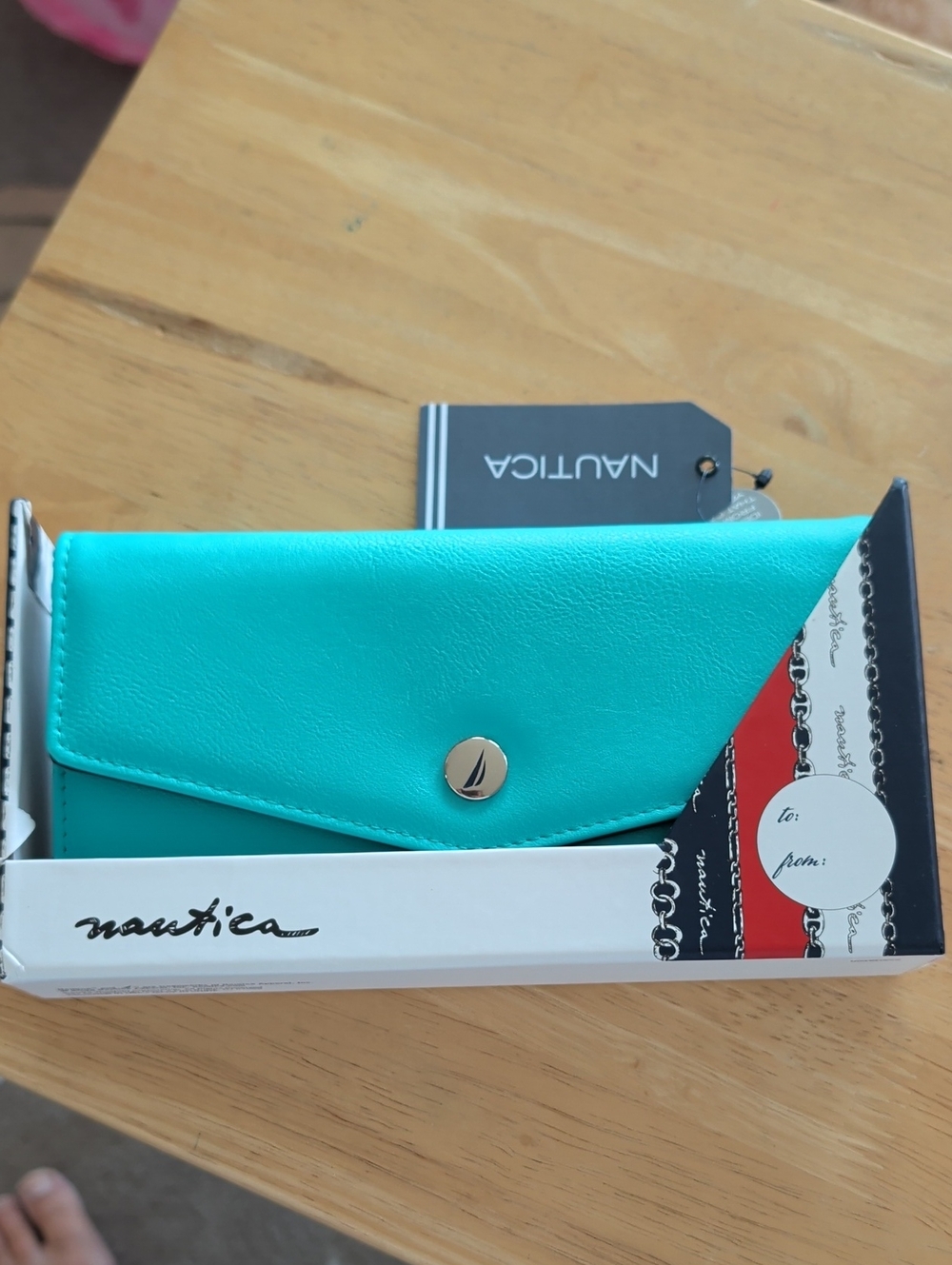 Nautica Women’s Wallet Sleek Envelope Style